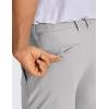imageCRZ YOGA Mens All Day Comfy Golf Shorts  7quot9quot Stretch Lightweight Flat Front for Casual Work with PocketsGull Gray