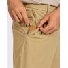 imageCRZ YOGA Mens All Day Comfy Golf Shorts  7quot9quot Stretch Lightweight Flat Front for Casual Work with PocketsKhaki Sand