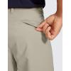 imageCRZ YOGA Mens All Day Comfy Golf Shorts  7quot9quot Stretch Lightweight Flat Front for Casual Work with PocketsKhali Barley