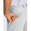 imageCRZ YOGA Mens All Day Comfy Golf Shorts  7quot9quot Stretch Lightweight Flat Front for Casual Work with PocketsPlatinum Grey