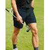imageCRZ YOGA Mens All Day Comfy Golf Shorts  7quot9quot Stretch Lightweight Flat Front for Casual Work with PocketsTrue Navy
