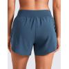 imageCRZ YOGA Mid Waisted Dolphin Athletic Shorts for Women 4quot Lightweight High Split for Gym Workout with Liner Quick DryStelindigo