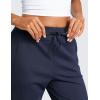 imageCRZ YOGA Soft Stretchy Joggers Sweatpants Women 25 Capri Casual Lounge Pajama Workout Sweat Pants with PocketsNavy