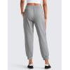 imageCRZ YOGA Soft Stretchy Joggers Sweatpants Women 25 Capri Casual Lounge Pajama Workout Sweat Pants with PocketsSterling