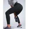 imageCRZ YOGA Women Butterbreeze Workout Leggings with Pockets 25  High Waist Tummy Control Athletic Gym Yoga Running PantsBlack