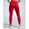 imageCRZ YOGA Women Butterbreeze Workout Leggings with Pockets 25  High Waist Tummy Control Athletic Gym Yoga Running PantsRed Chili