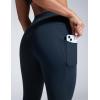 imageCRZ YOGA Women Butterbreeze Workout Leggings with Pockets 25  High Waist Tummy Control Athletic Gym Yoga Running PantsTrue Navy