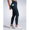 imageCRZ YOGA Women Butterbreeze Workout Leggings with Pockets 25  High Waist Tummy Control Athletic Gym Yoga Running PantsTrue Navy