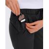 imageCRZ YOGA Womens 4Way Stretch Ankle Golf Pants 78 Casual Dress Work Athletic Travel Workout Sweatpants with PocketsBlack