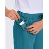 imageCRZ YOGA Womens 4Way Stretch Ankle Golf Pants 78 Casual Dress Work Athletic Travel Workout Sweatpants with PocketsBorealis Green