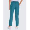 imageCRZ YOGA Womens 4Way Stretch Ankle Golf Pants 78 Casual Dress Work Athletic Travel Workout Sweatpants with PocketsBorealis Green