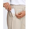 imageCRZ YOGA Womens 4Way Stretch Ankle Golf Pants 78 Casual Dress Work Athletic Travel Workout Sweatpants with PocketsMojave Tan