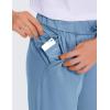 imageCRZ YOGA Womens 4Way Stretch Ankle Golf Pants 78 Casual Dress Work Athletic Travel Workout Sweatpants with PocketsUniverse Blue