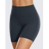 imageCRZ YOGA Womens ButterLuxe Biker Shorts 6 Inches  High Waisted Workout Running Volleyball Spandex YogaTrue Navy