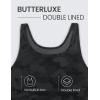 imageCRZ YOGA Womens Butterluxe Double Lined Workout Tank Tops Scoop Neck Racerback Cropped Casual Sleeveless ShirtDark Grey Camouflage 2