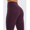 imageCRZ YOGA Womens Butterluxe High Waisted Lounge Leggings 19 Inches  Workout Buttery Soft Capris Yoga PantsDeep Purple