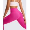 imageCRZ YOGA Womens Butterluxe High Waisted Lounge Leggings 19 Inches  Workout Buttery Soft Capris Yoga PantsHibiscus Purple