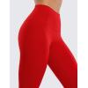 imageCRZ YOGA Womens Butterluxe High Waisted Lounge Leggings 19 Inches  Workout Buttery Soft Capris Yoga PantsRed Chili