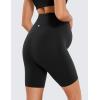 imageCRZ YOGA Womens Butterluxe Maternity Biker Shorts Over The Belly 6quot  Pregnancy Yoga Workout ActivewearBlack