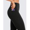 imageCRZ YOGA Womens Butterluxe Workout Capri Leggings with Pockets 21 Inches  High Waisted Gym Athletic Crop YogaBlack