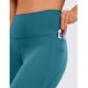 imageCRZ YOGA Womens Butterluxe Workout Capri Leggings with Pockets 21 Inches  High Waisted Gym Athletic Crop YogaBorealis Green