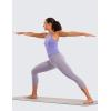 imageCRZ YOGA Womens Butterluxe Workout Capri Leggings with Pockets 21 Inches  High Waisted Gym Athletic Crop YogaLavender Mist