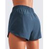 imageCRZ YOGA Womens High Waisted Running Shorts Mesh Liner 3 Dolphin Quick Dry for Athletic Gym Track Workout with Zip PocketStelindigo