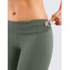 imageCRZ YOGA Womens Naked Feeling Biker Shorts  6 Inches High Waist Yoga Workout Running Gym SpandexGrey Sage
