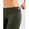 imageCRZ YOGA Womens Naked Feeling Biker Shorts  6 Inches High Waist Yoga Workout Running Gym SpandexOlive Green