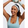imageCRZ YOGA Womens Pima Cotton Racerback Workout Tank Tops Scoop Neck Athletic Loose Sleeveless ShirtsPure Blue