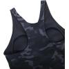 imageCRZ YOGA Womens Racerback Bikini Tops Quick Dry High Neck Modest Swimsuit Padded Sports Bathing SuitJungle Camouflage Gray