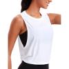 Deep Armhole-white