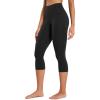 imageCRZ YOGA Womens Butterluxe High Waisted Lounge Leggings 19 Inches  Workout Buttery Soft Capris Yoga PantsBlack
