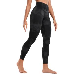 imageCRZ YOGA Butterluxe High Waisted Lounge Legging 25quot  Buttery Soft Workout Yoga Pants for WomenBlack Tie Dye Flowers