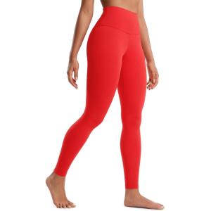 imageCRZ YOGA Butterluxe High Waisted Lounge Leggings 28  Workout Yoga Pants for Women Buttery SoftDeep Red