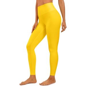 imageCRZ YOGA Butterluxe High Waisted Lounge Leggings 28  Workout Yoga Pants for Women Buttery SoftHigh Visibility Yellow