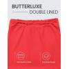 imageCRZ YOGA Butterluxe Double Lined Tube Tops for Women Going Out Crop Sleeveless Tank Bandeau Strapless Casual ShirtsDeep Red