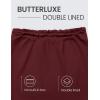 imageCRZ YOGA Butterluxe Double Lined Tube Tops for Women Going Out Crop Sleeveless Tank Bandeau Strapless Casual ShirtsRed Merlot