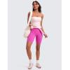 imageCRZ YOGA Butterluxe Double Lined Tube Tops for Women Going Out Crop Sleeveless Tank Bandeau Strapless Casual ShirtsStrawberry Pink
