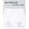 imageCRZ YOGA Butterluxe Double Lined Tube Tops for Women Going Out Crop Sleeveless Tank Bandeau Strapless Casual ShirtsWhite
