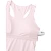 imageCRZ YOGA Butterluxe Womens Racerback Maternity Tank Tops Ruched Sleeveless Pregnancy Yoga Tee with Built in Bra Workout ShirtStrawberry Pink