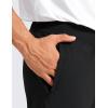 imageCRZ YOGA Mens 4Way Stretch Golf Joggers with Pockets 30quot32quot  Track Gym Athletic Workout Hiking PantsBlack