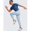 imageCRZ YOGA Mens 4Way Stretch Golf Joggers with Pockets 30quot32quot  Track Gym Athletic Workout Hiking PantsChambray Blue
