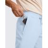 imageCRZ YOGA Mens 4Way Stretch Golf Joggers with Pockets 30quot32quot  Track Gym Athletic Workout Hiking PantsChambray Blue