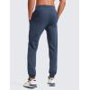 imageCRZ YOGA Mens 4Way Stretch Golf Joggers with Pockets 30quot32quot  Track Gym Athletic Workout Hiking PantsElectric Blue