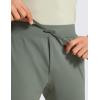 imageCRZ YOGA Mens 4Way Stretch Golf Joggers with Pockets 30quot32quot  Track Gym Athletic Workout Hiking PantsGrey Sage