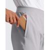 imageCRZ YOGA Mens 4Way Stretch Golf Joggers with Pockets 30quot32quot  Track Gym Athletic Workout Hiking PantsGull Gray