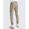 imageCRZ YOGA Mens 4Way Stretch Golf Joggers with Pockets 30quot32quot  Track Gym Athletic Workout Hiking PantsKhali Barley