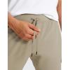 imageCRZ YOGA Mens 4Way Stretch Golf Joggers with Pockets 30quot32quot  Track Gym Athletic Workout Hiking PantsKhali Barley