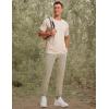 imageCRZ YOGA Mens 4Way Stretch Golf Joggers with Pockets 30quot32quot  Track Gym Athletic Workout Hiking PantsKhali Barley